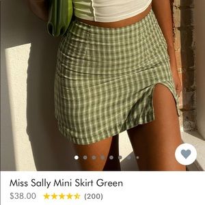 PRINCESS POLLY MISS SALLY MINI SKIRT